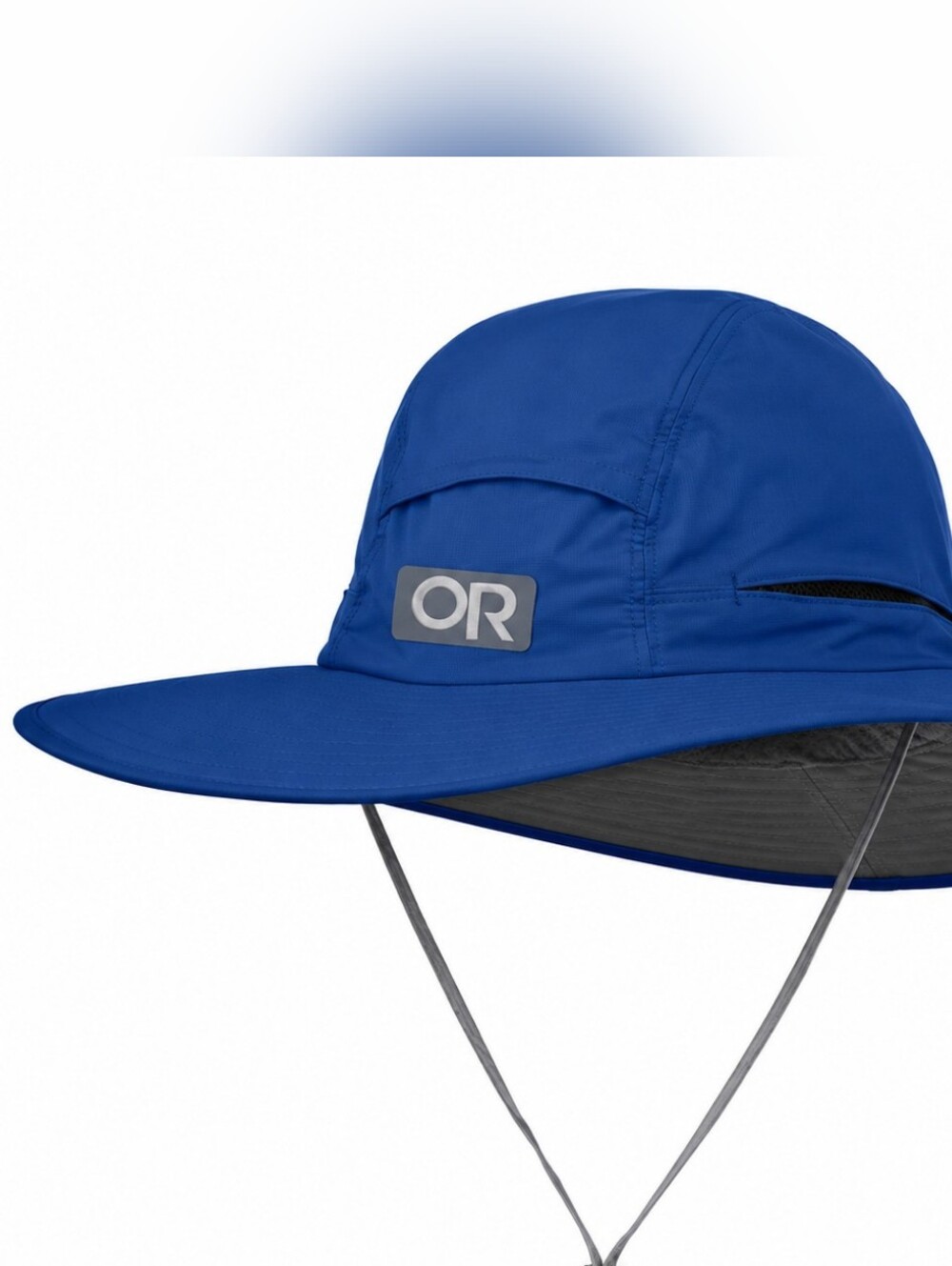 Outdoor Research OR Gore-Tex Sun Hat Blue Wide Brim Waterproof Hiking Fishing
